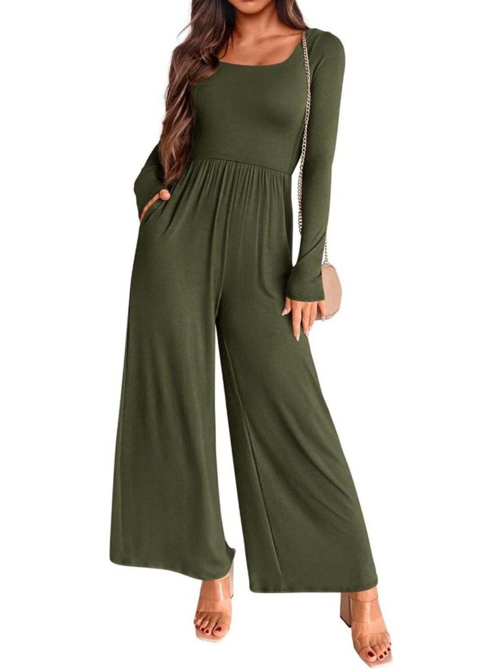 Chic Long Sleeve Jumpsuit for Women | Stylish One-Piece Outfit for Any Occasion